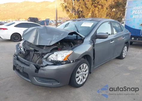 2015 Nissan Sentra S from USA, damaged, VIN 3N1AB7AP2FY320795